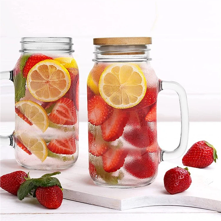 730ML Glass Mason Jar With Straw 10 730ML Glass Mason Jar With Straw 10