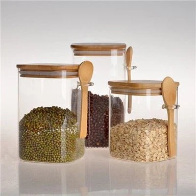 3 Pc Clear Square Iav Cia Rag Nrog Xyoob Hau