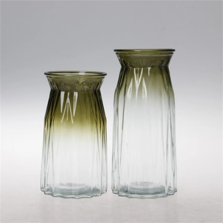 Retro Coloured Glass Vases
