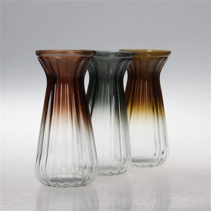Retro Coloured Glass Vases