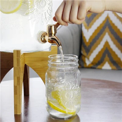 Iav Mason Jar Nrog Lids PP straw