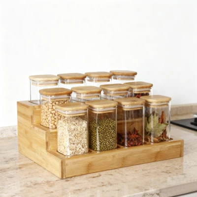 12-Daim Square iav Canister Teeb